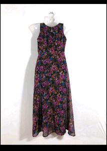 Floral Sleeveless Maxi Dresses