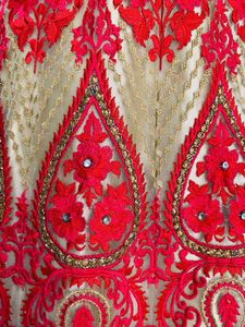 Ethnic Wedding Gown With Duppata And Lagging