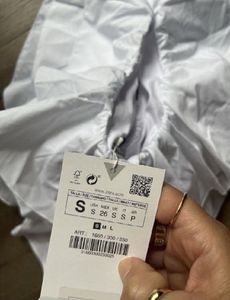 ZARA NEW RUFFLE SLEEVE BODYSUIT RIBBED SIZE-S