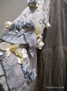 Floral Applique Maxi Dress