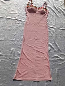 Brand New(Urbanic) Pink Floral Embroidered Dress