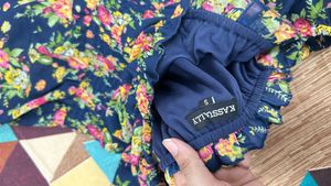 Floral Ruffle Top