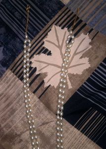 Pearl &amp; Gold-tone Pendant Necklace