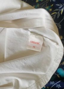 Urbanic White Crop Strappy Top