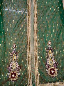Anarkali Set With Coat Dupatta And Pant