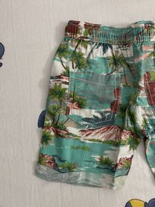 Boys Tropical Print Shorts