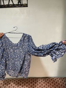 Floral Print Blouse