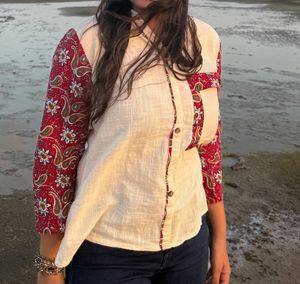 Patchwork Shirt Zara/ Mango / Savana