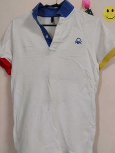 Ucb White Polo Tshirt