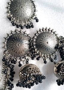 Tasa Trendy Oxidised Jewelry Set