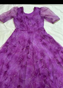 Organza Long Dress(Y2k Print)