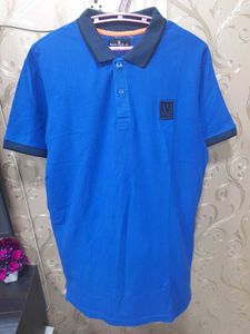 Stylish Blue Polo TShirt