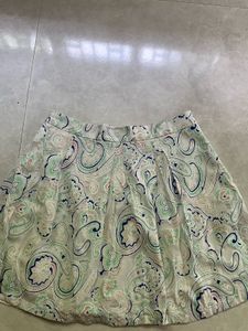 Paisley Print Skirt 🦋
