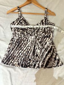 Beautiful Animal Print Cami Top