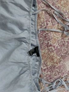 Cute Blue Forever 21 Top