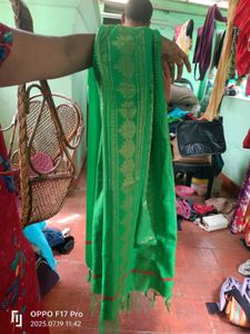 New Green Banarasi Dupatta