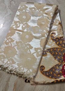 Patterned Fabric Double Bed Bedsheet