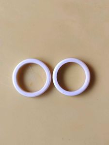 Real|Elephant's Teeth Rings - Pair(2 Pieces)