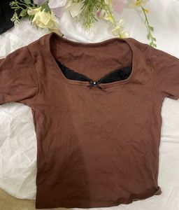 Korean Design Crop Top