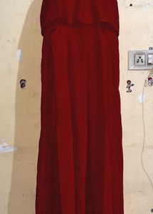 Red Spaghetti Strap Dress