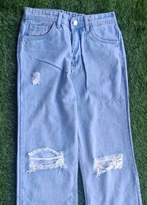 💙 Ripped Wide Jeans 💙