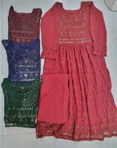 wedding wear Elegant Embroidered Kurta Set