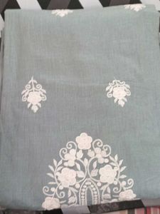 Embroidered Kurti - Blue