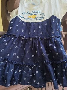 Cute &#39;Cutie Baby&#39; Floral Dress