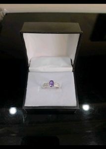 Two Ring Pure Silver