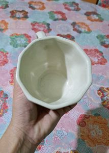 Bubble tea mug with saucer