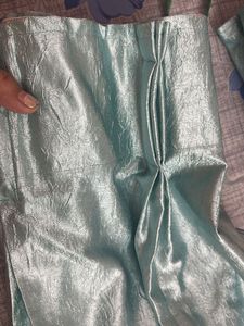 Sea Green 3p Curtains Set