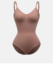 Black Fitted Bodysuit Shapewear