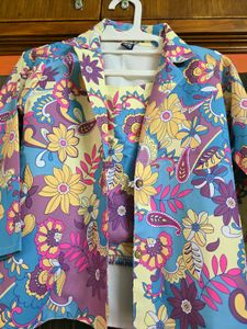 Floral Print Co-ord Top and Pant