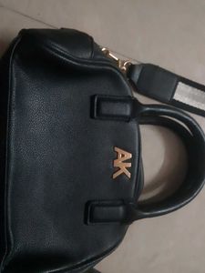 Anne Klein Black Satchel