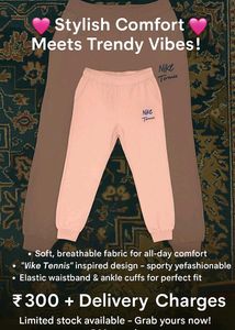 Nike Tennis Inspired Joggers
