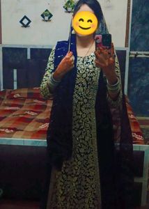 Elegant Embroidered Pakistani Dress