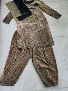 Velvet Salwar Suit Dupatta Set