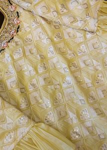 Elegant Yellow Embroidered Kurta