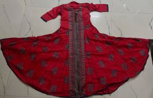 Elegant pink Ethnic Gown