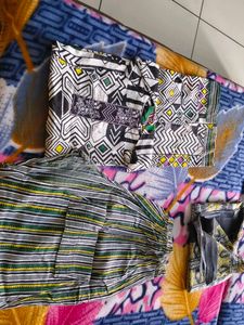 Ethnic Kurta Sets 5 combo trousers suit