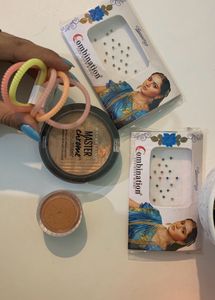 Maybelline Highlighter But It’s Broken Not Expiry With 2 Bindi And Five Rubber Band