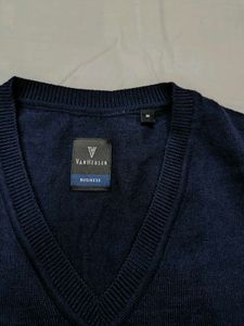 Van Heusen Navy Blue Sweater Vest