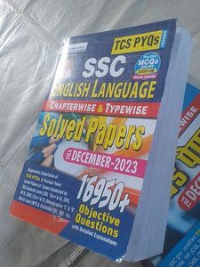 SSC English Language Solved Papers Book