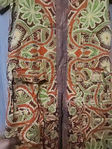 Multicolour Collar Kurti With Pockets