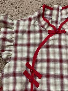Red Plaid Dress