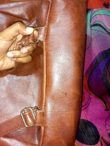 Leather Bagpack 🎒
