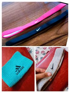 NIKE Hairbands 3 Set & Wristband