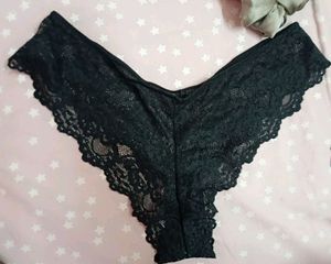 Net Used Black Thong