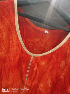 New Unused Textured Rayon Kurta