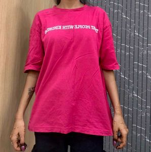 Pink Graphic T-Shirt